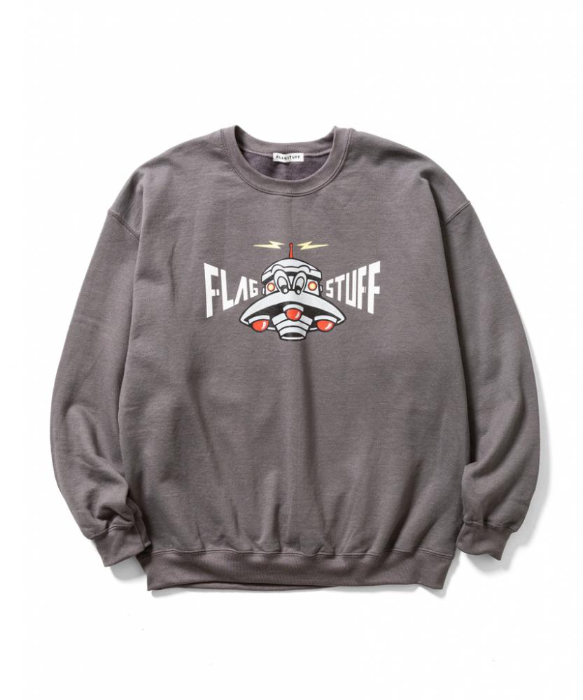 "UFO" SWEAT *チャコール*