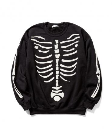 "Bone" SWEAT *ブラック*