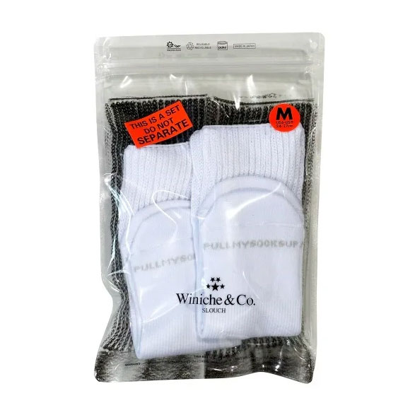 Quarter slouch socks *ホワイト*