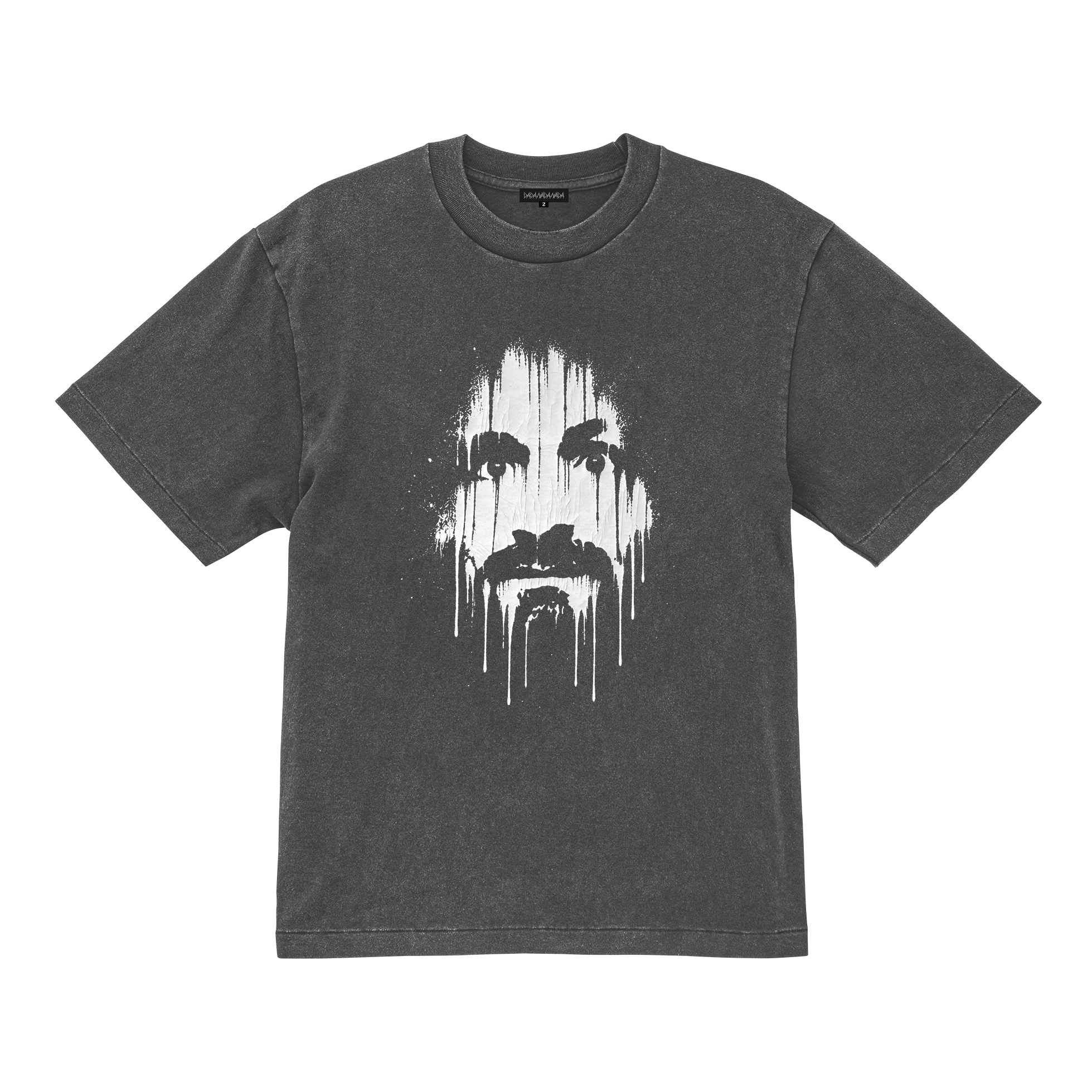 [先行予約]Dripping manson print tee *Fade gray*