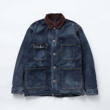 BLANKET LINER DENIM COVERALL *インディゴ*