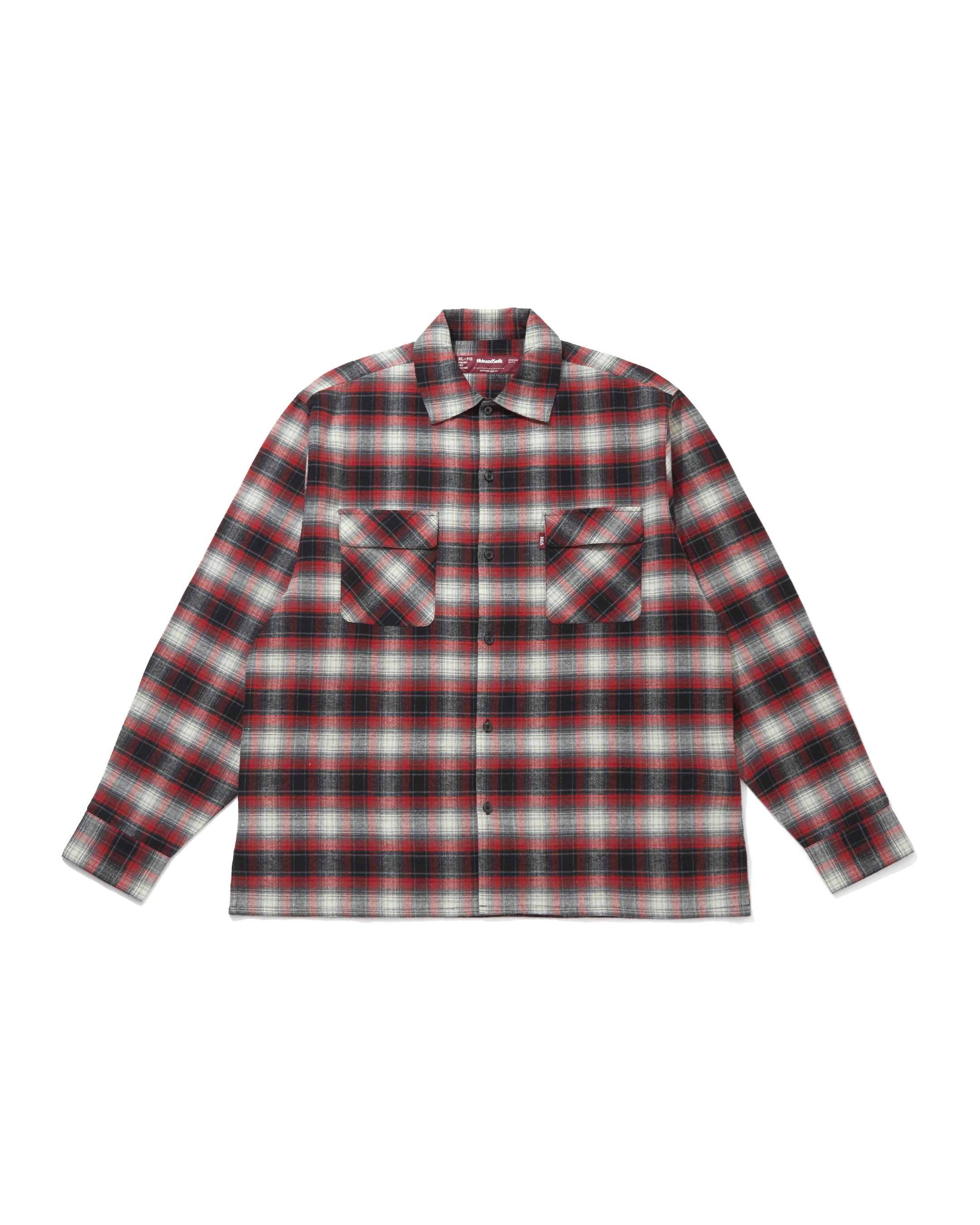 Check L/S Shirt(26aw) / RED