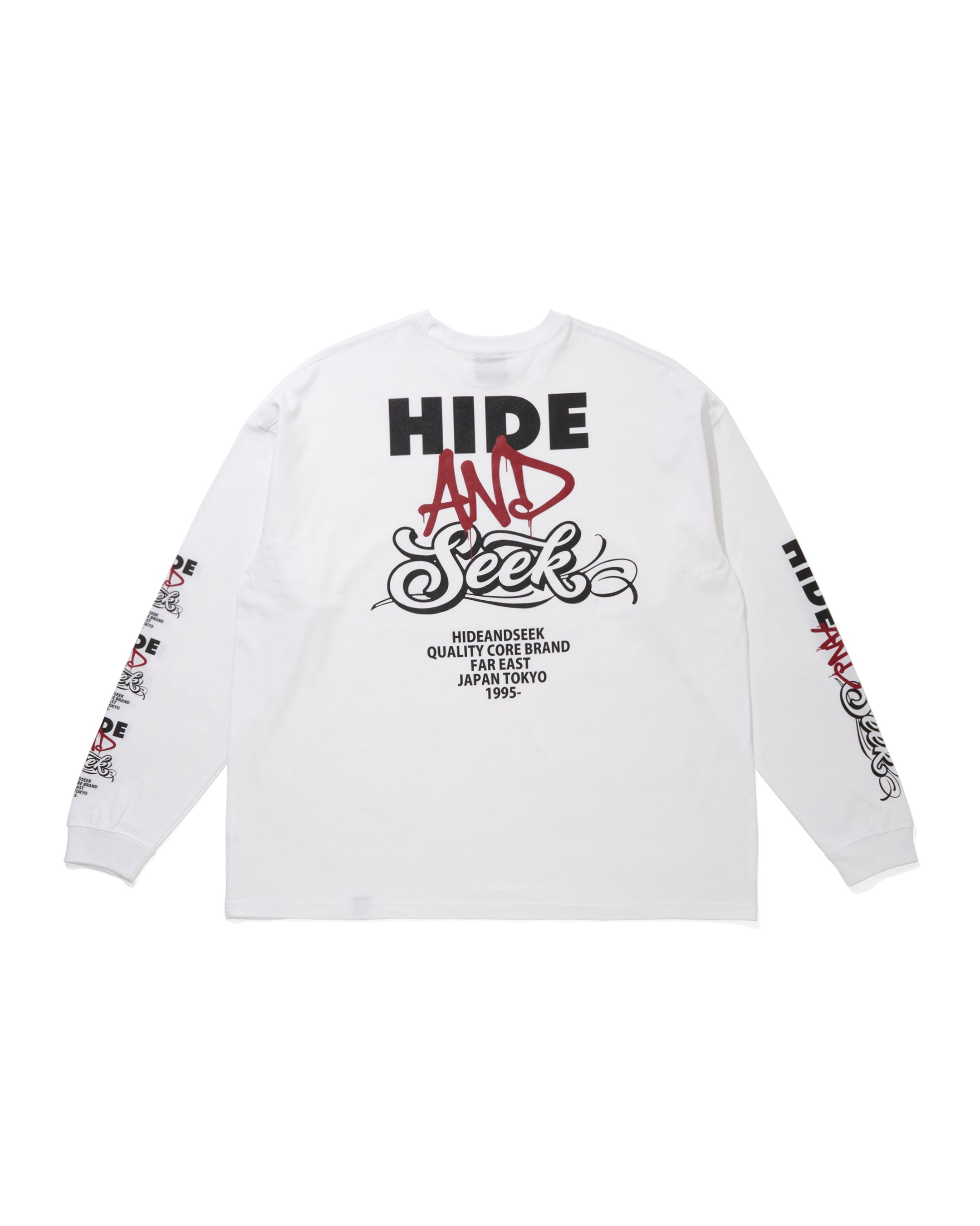 AND L/S Tee(26aw) / WHT×BLK