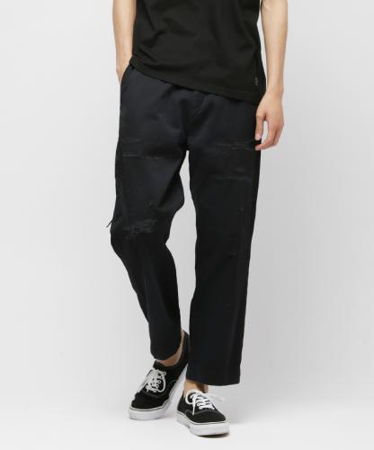 Wide remake chino pants  *ネイビー*