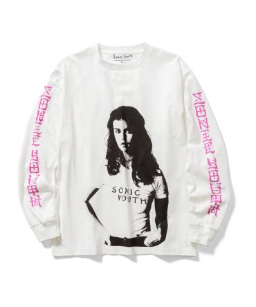 FS×Sonic Youth L/S Tee 1 *ホワイト*