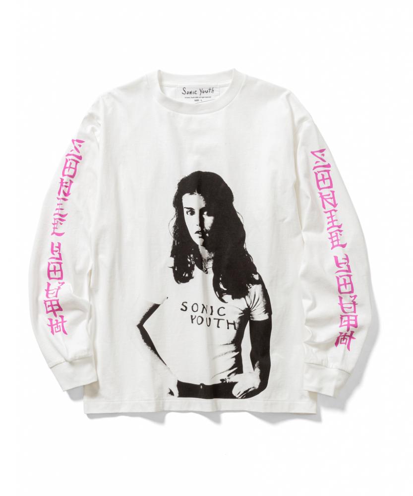 FS×Sonic Youth L/S Tee 1 *ホワイト*