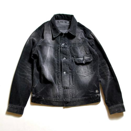 CORDUROY JACKET  *ブラック*