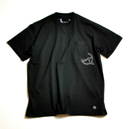 POCKET CREW NECK T-SHIRTS *ブラック*