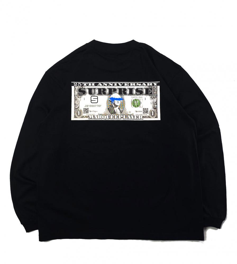 SURPRISE 25th L/S T BLACK