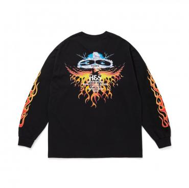 30th L/S Tee *ブラック×レッド*