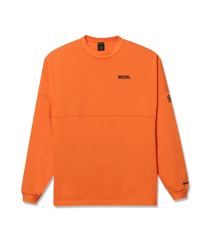 WIDE LONG SLEEVE T *オレンジ*