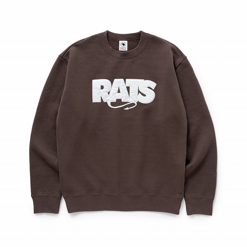 BOX LOGO SWEAT / BROWN
