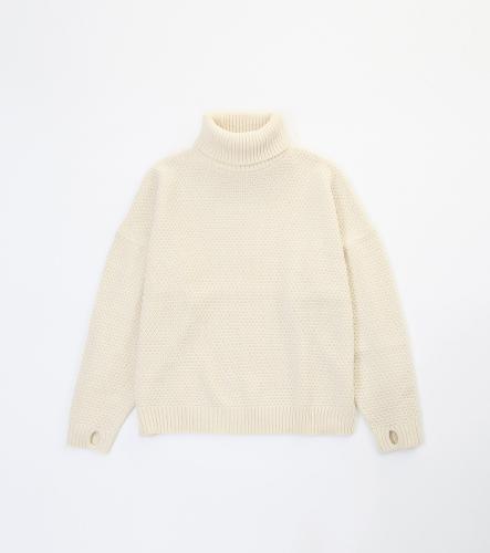 BIG TURTLE KNIT *オフホワイト*