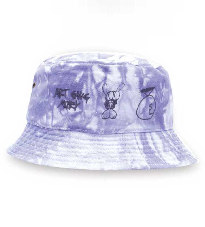 H&S × SKOLOCT HAT(Tiedye) *パープル*