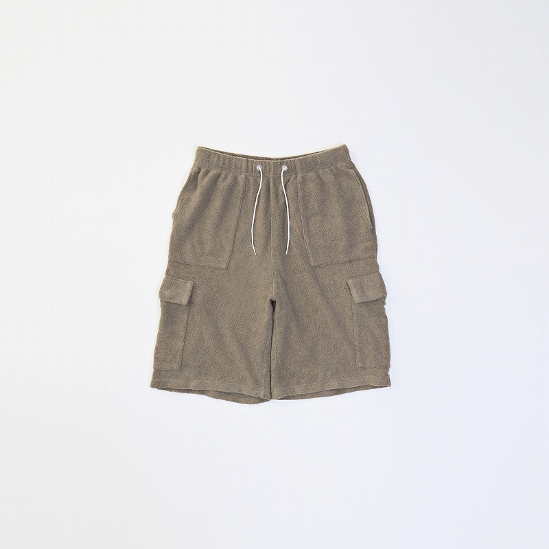 PILE CARGO SHORTS *オリーブ*