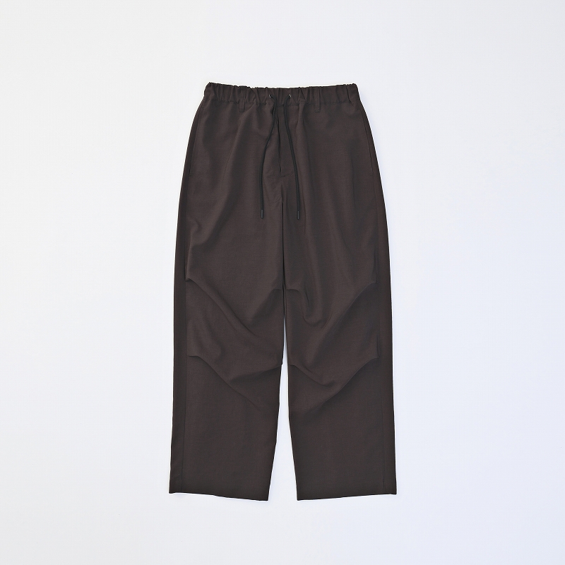 WIDE EASY PANTS *ブラウン*