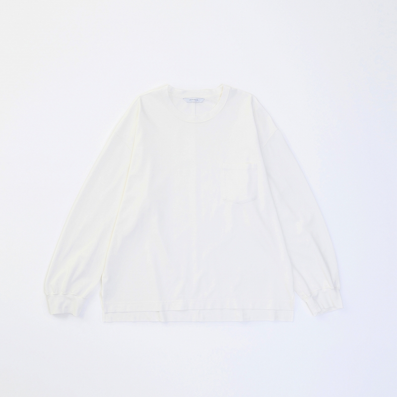L/S BIG CUTSEW *ホワイト*