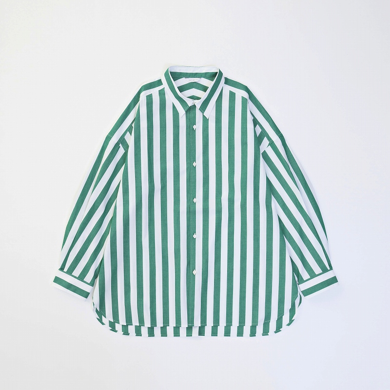 BIG STRIPE SHIRTS *グリーン*