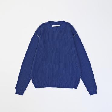 BIG MESH KNIT *ブルー*