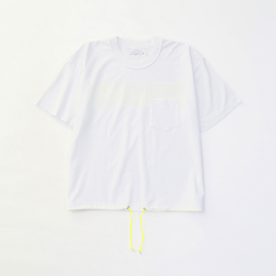 ×MINE　/ S/S LINE CUTSEW *ホワイト×イエロー*