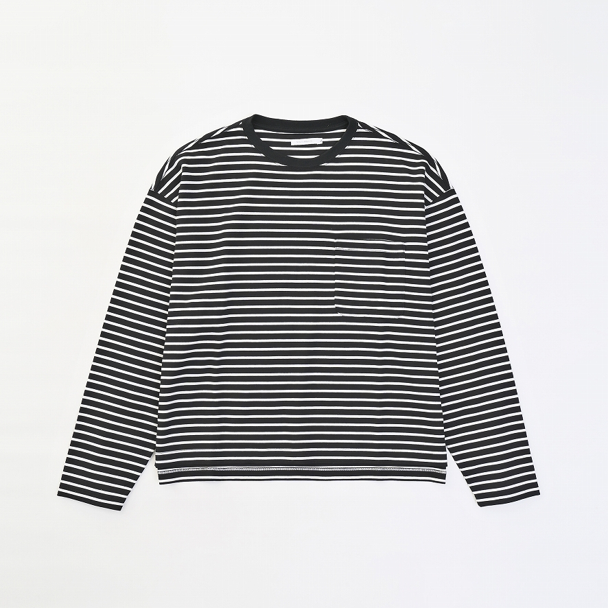 BIG BORDER CUTSEW *ブラック×ホワイト*