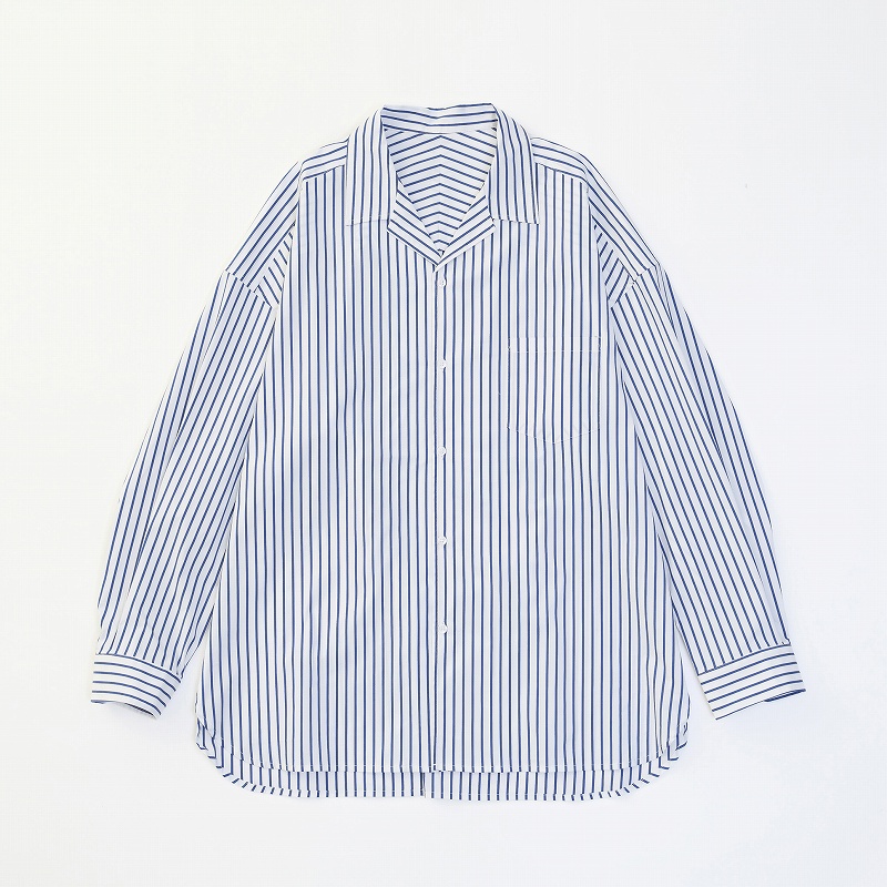 STRIPE BIG SHIRTS *ホワイト*