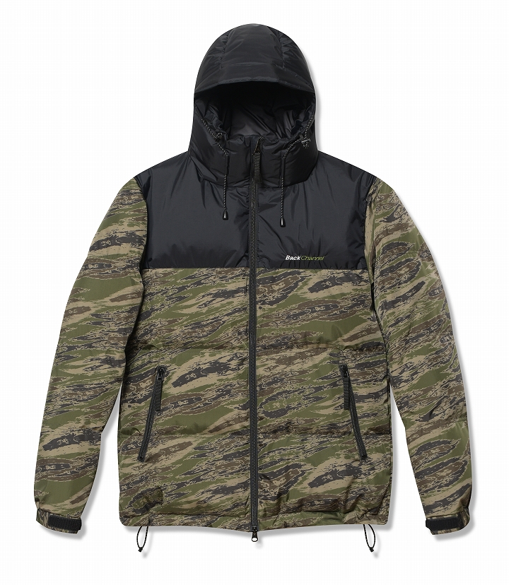 ×NANGA HOODED DOWN JACKET *グリーンカモ*