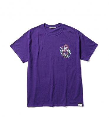 "SNAKE Circle" TEE(PUR) *パープル*