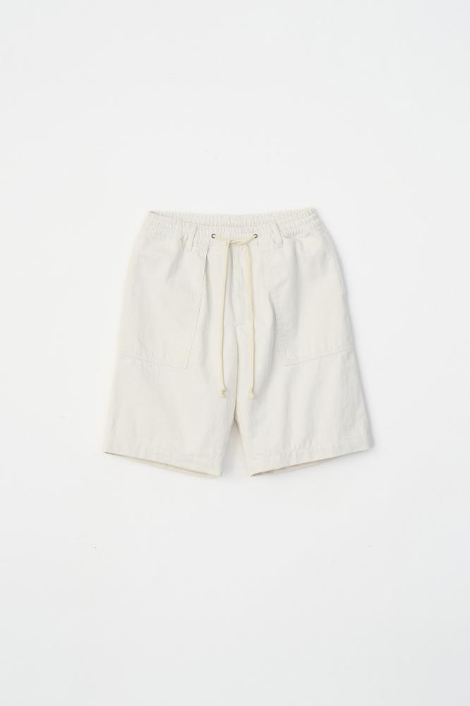 DENIM EASY SHORTS *ホワイト*