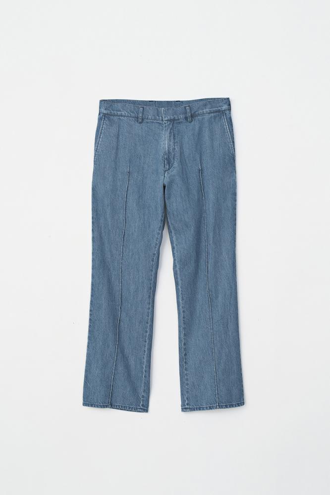 DENIM SLACKS *ブルー*