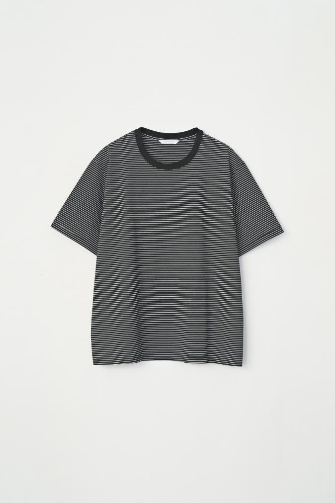 S/S BORDER TEE *ブラック×ホワイト*