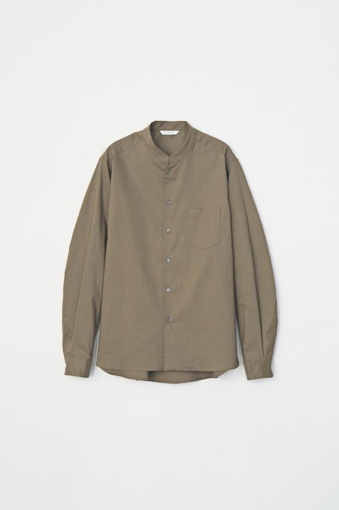 LINEN BIG SHIRT *ブラウン*