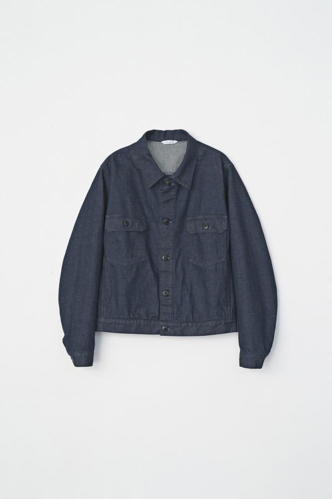 SHORT DENIM JACKET *ブルー*