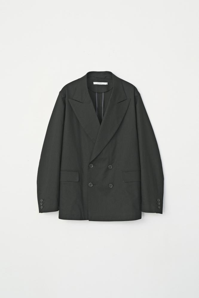 LINEN BIG JACKET *ブラック*