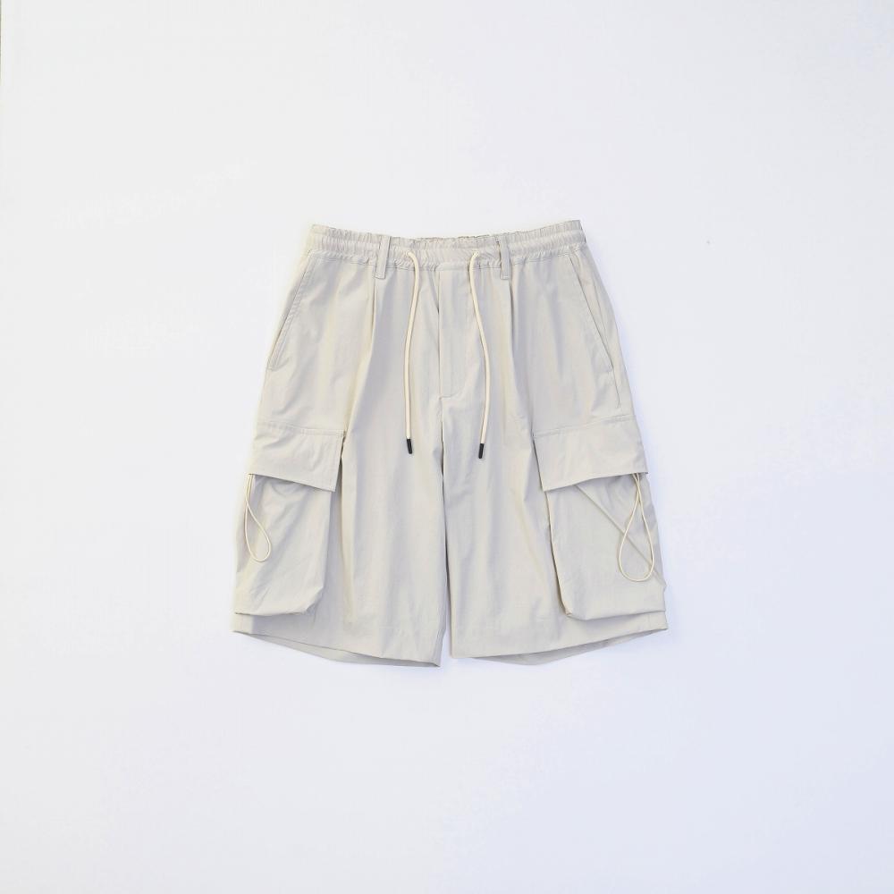 WIDE CARGO SHORTS *ペールグレー*
