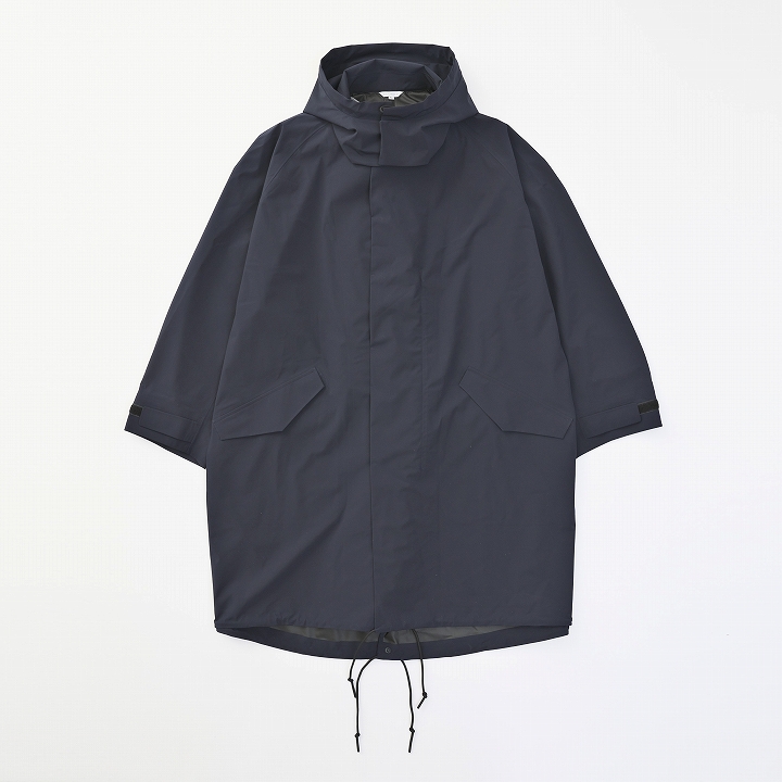 SEAMLESS BIG COAT *ネイビー*