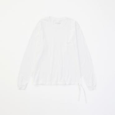 LONG SLEEVE WASHED TEE *ホワイト*