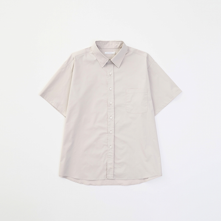 S/S BIG SHIRTS *ライトグレー*