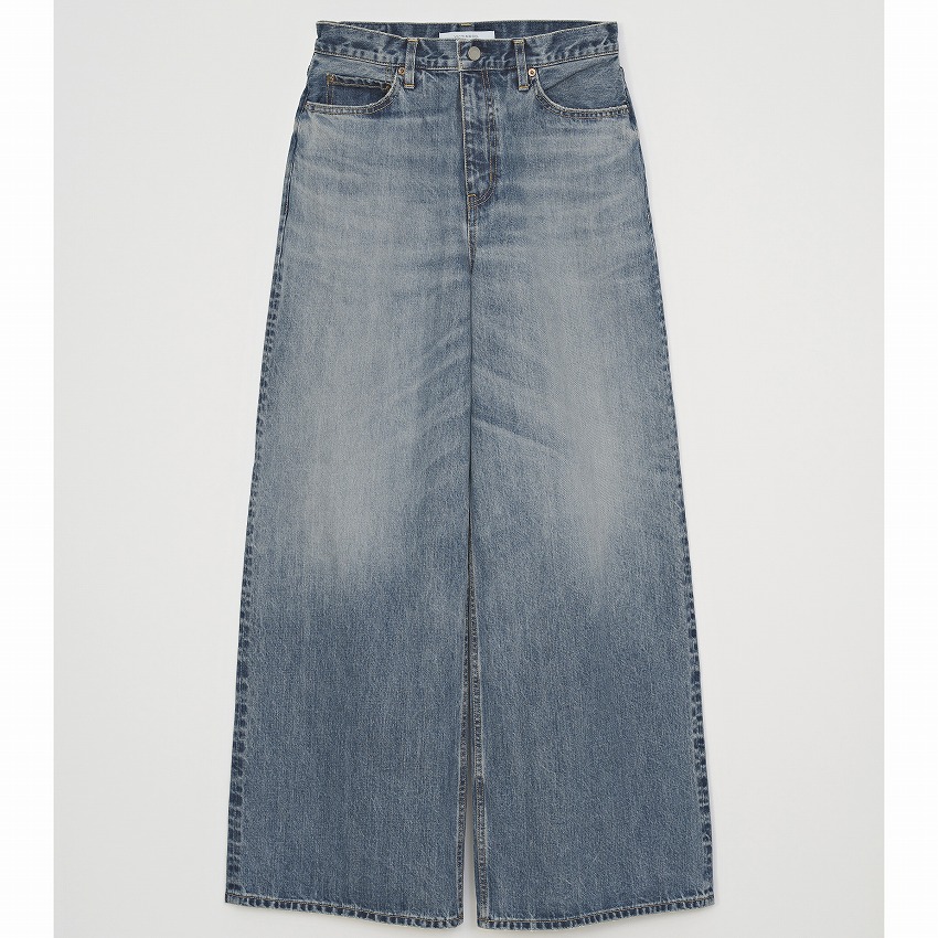 ×HAGUN / WIDE PIPE DENIM PANTS *BLUE*