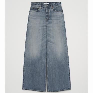 ×HAGUN / WIDE PIPE DENIM PANTS *BLUE*