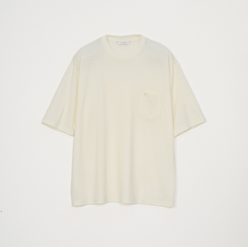 WOOL TEE *OFF WHITE*