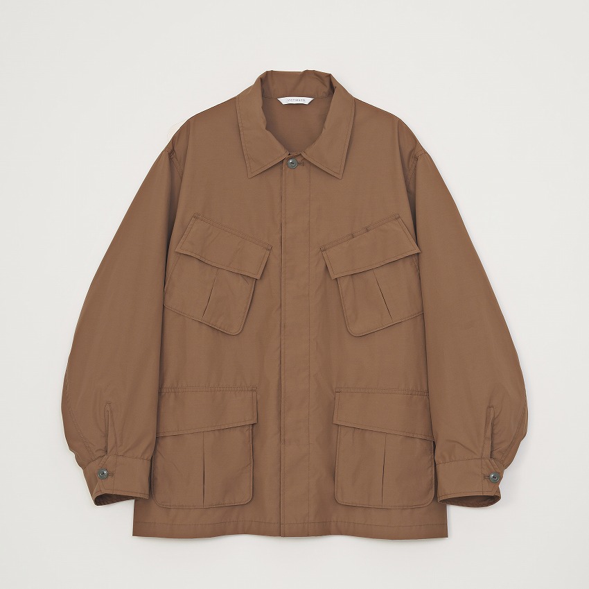 FATIGUE SHIRT JACKET *BROWN*