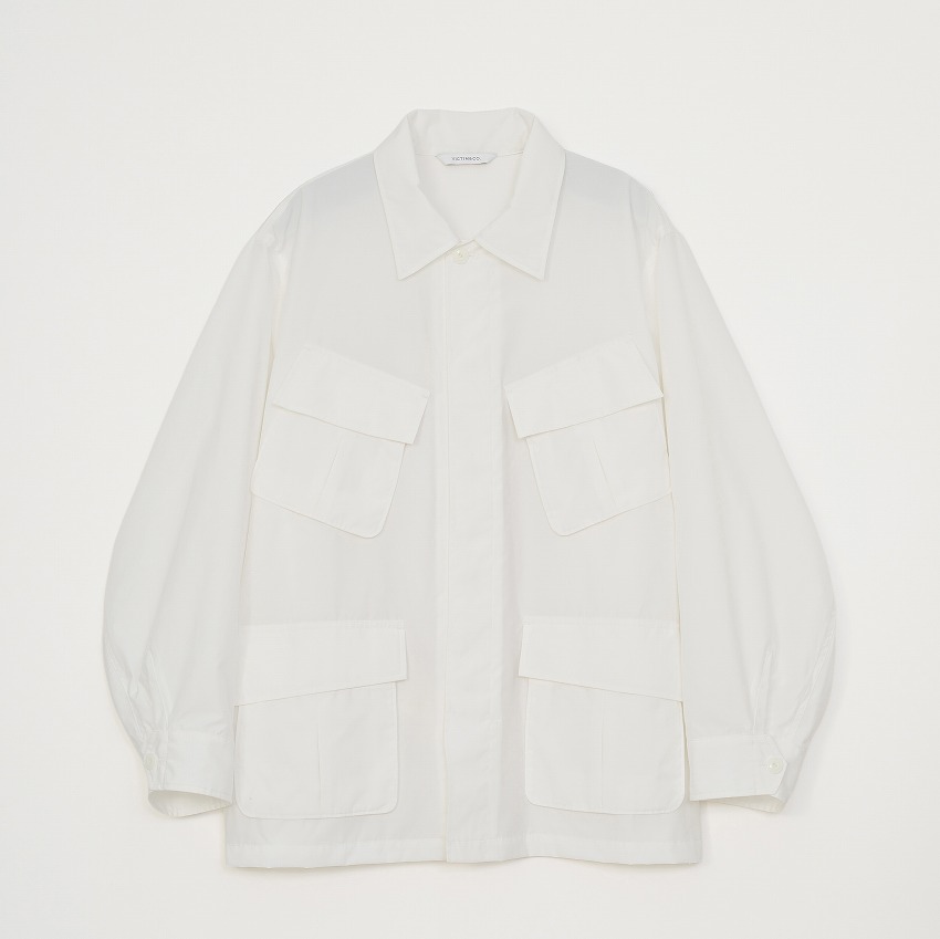 FATIGUE SHIRT JACKET *WHITE*