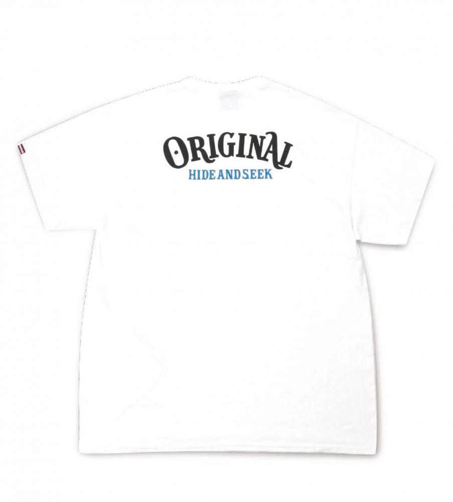 HIDEANDSEEKxTENDERLOIN POCKET S/S TEE *ホワイト*