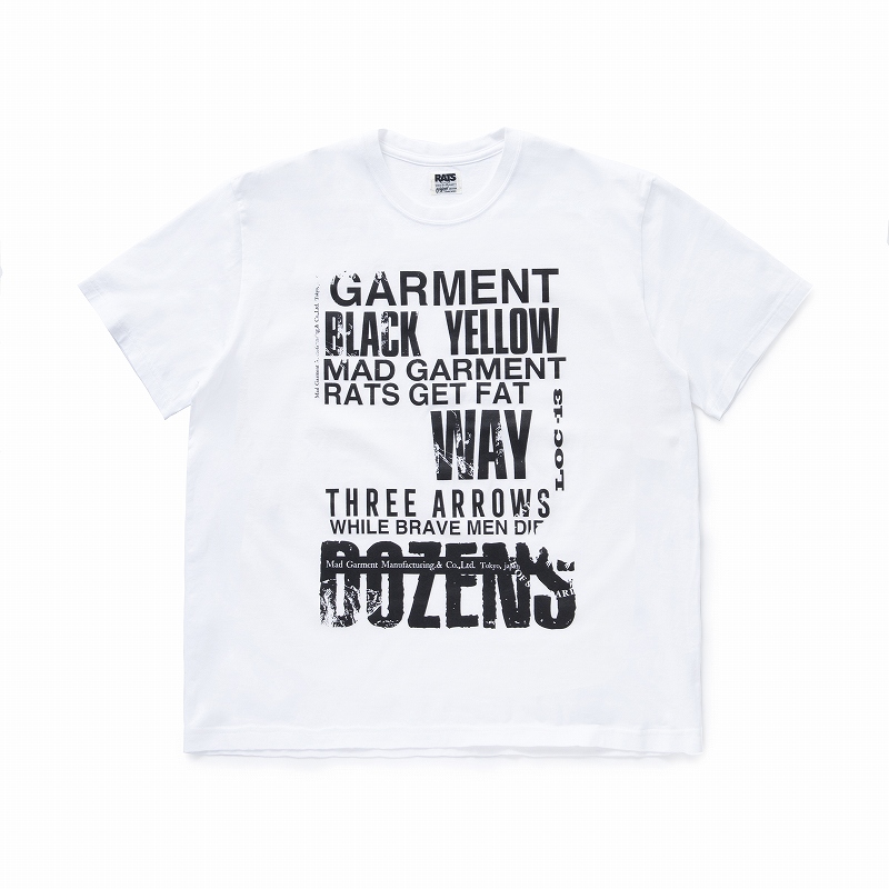 PRESS TEE *ホワイト*