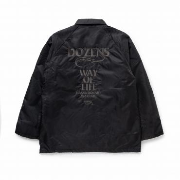 BOA COACH JKT "RATS WAY OF LIFE" BLACK/CHARCOAL*