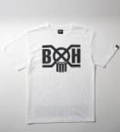 BxH SHREDDER LOGO TEE *ホワイト/ブラック*