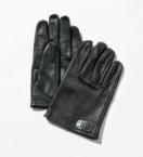 LEATHER COMB GLOVE *ブラック×ブラック*
