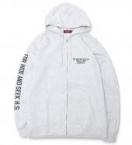 ZIP HOODED SWEAT SHIRT *グレー*