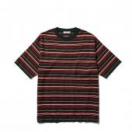 BORDER KNIT S/S TEE *グリーン*